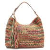 Bolsa Hobo Tricô Mescla Verde - imagem 1