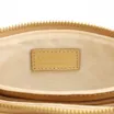 Bolsa Meia Lua Tressê Bag Charm Couro Dourado - imagem 7