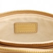 Bolsa Meia Lua Tressê Bag Charm Couro Dourado - imagem 7