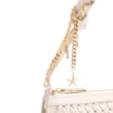 Bolsa Meia Lua Tressê Bag Charm Couro Off White - imagem 7