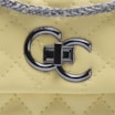 Bolsa Mini Matelassê Couro Amarelo - imagem 6