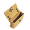 Bolsa Mini Matelassê Couro Amarelo - imagem 4