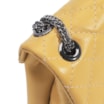Bolsa Mini Matelassê Couro Amarelo - imagem 5