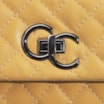 Bolsa Mini Matelassê Couro Amarelo - imagem 6