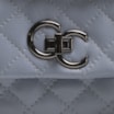 Bolsa Mini Matelassê Couro Azul - imagem 5