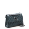 Bolsa Mini Matelassê Couro Azul - imagem 2