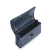 Bolsa Mini Matelassê Couro Azul - imagem 4