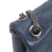 Bolsa Mini Matelassê Couro Azul - imagem 5