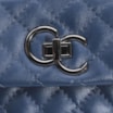 Bolsa Mini Matelassê Couro Azul - imagem 6