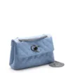 Bolsa Mini Matelassê Couro Azul - imagem 2