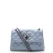 Bolsa Mini Matelassê Couro Azul - imagem 1
