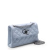Bolsa Mini Matelassê Couro Azul - imagem 2