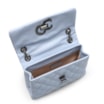 Bolsa Mini Matelassê Couro Azul - imagem 4