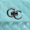 Bolsa Mini Matelassê Couro Azul - imagem 5