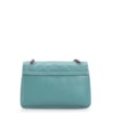 Bolsa Mini Matelassê Couro Azul - imagem 3