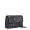 Bolsa Mini Matelassê Couro Azul - imagem 2