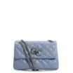 Bolsa Mini Matelassê Couro Azul - imagem 1
