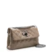 Bolsa Mini Matelassê Couro Bege - imagem 2