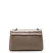 Bolsa Mini Matelassê Couro Bege - imagem 3