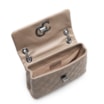 Bolsa Mini Matelassê Couro Bege - imagem 4