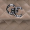 Bolsa Mini Matelassê Couro Bege - imagem 5