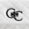 Bolsa Mini Matelassê Couro Branco - imagem 5