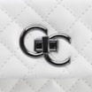 Bolsa Mini Matelassê Couro Branco - imagem 5