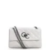 Bolsa Mini Matelassê Couro Branco - imagem 1