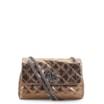 Bolsa Mini Matelassê Couro Bronze - imagem 1
