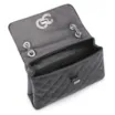 Bolsa Mini Matelassê Couro Fly Preto - imagem 5