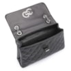 Bolsa Mini Matelassê Couro Fly Preto - imagem 5
