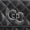 Bolsa Mini Matelassê Couro Fly Preto - imagem 7