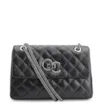 Bolsa Mini Matelassê Couro Fly Preto - imagem 1