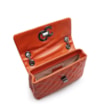 Bolsa Mini Matelassê Couro Laranja - imagem 5