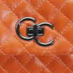 Bolsa Mini Matelassê Couro Laranja - imagem 5