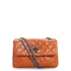 Bolsa Mini Matelassê Couro Laranja - imagem 1
