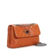 Bolsa Mini Matelassê Couro Laranja - imagem 2