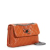 Bolsa Mini Matelassê Couro Laranja - imagem 2