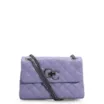 Bolsa Mini Matelassê Couro Lilás - imagem 1