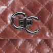 Bolsa Mini Matelassê Couro Marrom Escuro - imagem 5