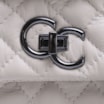 Bolsa Mini Matelassê Couro Off White - imagem 5