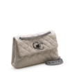 Bolsa Mini Matelassê Couro Off White - imagem 2