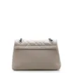 Bolsa Mini Matelassê Couro Off White - imagem 3