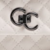 Bolsa Mini Matelassê Couro Off White - imagem 6