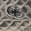 Bolsa Mini Matelassê Couro Ouro - imagem 5