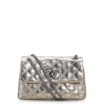 Bolsa Mini Matelassê Couro Ouro - imagem 1