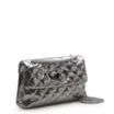 Bolsa Mini Matelassê Couro Prata Velho - imagem 2