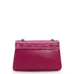 Bolsa Mini Matelassê Couro Rosa - imagem 3