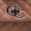 Bolsa Mini Matelassê Couro Rosa - imagem 5