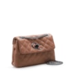 Bolsa Mini Matelassê Couro Rosa - imagem 2